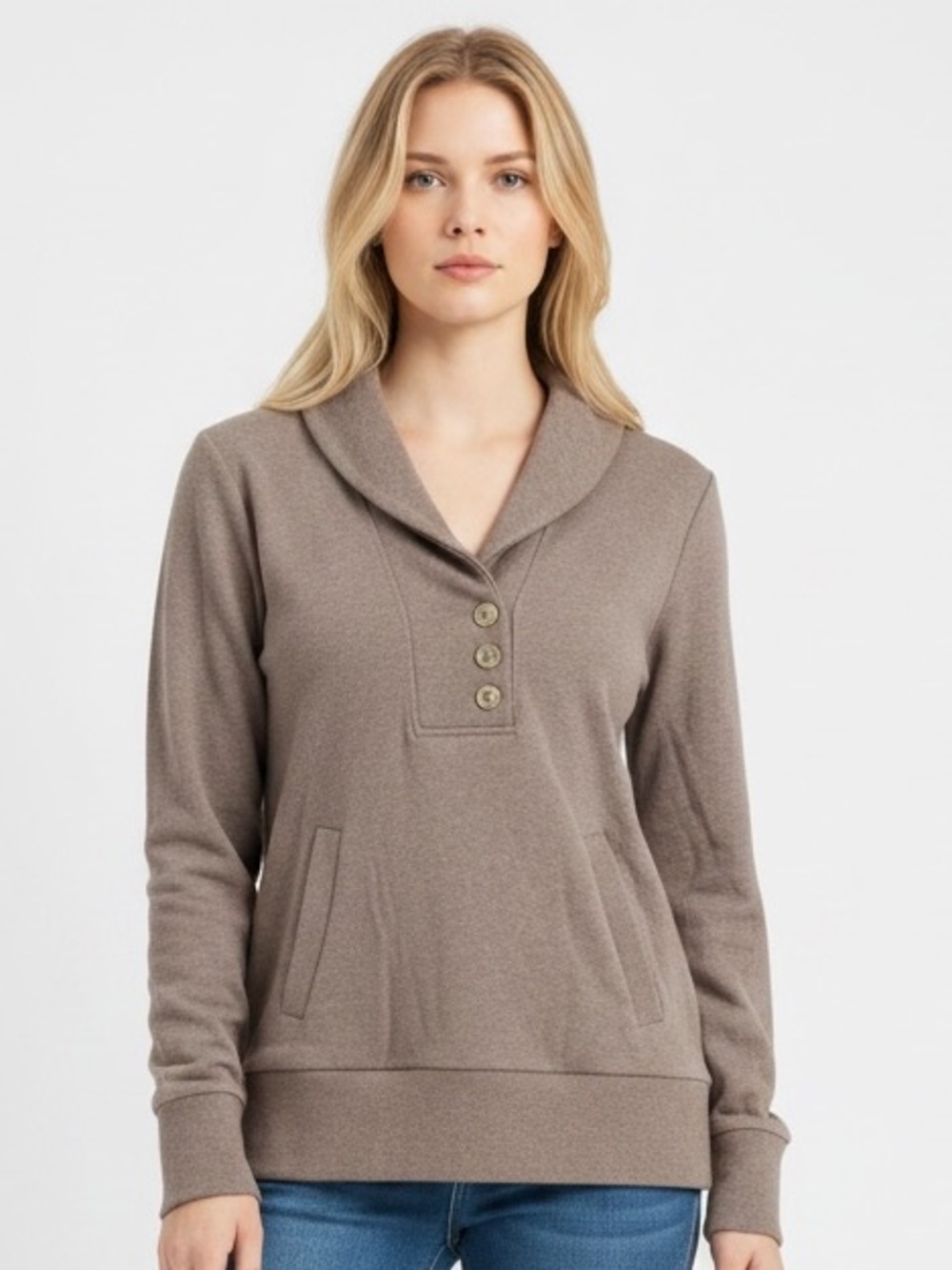 Banana Republic Grandfather Pullover‎ w/Pockets S